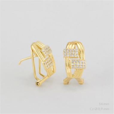 Boucles d'oreilles en Argent