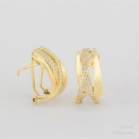 Pendientes de Plata de Ley