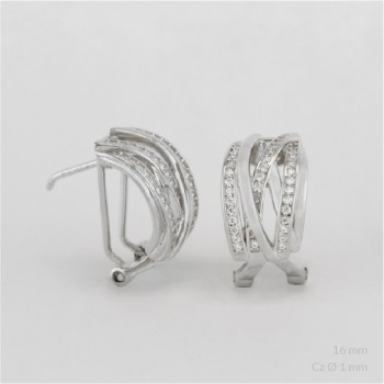 Boucles d'oreilles en Argent