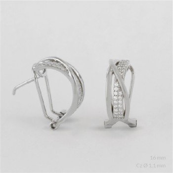 Boucles d'oreilles en Argent