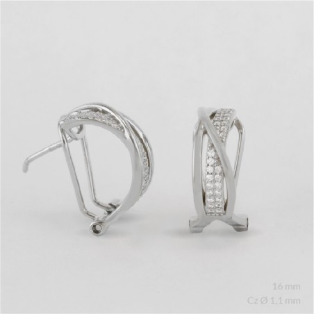Boucles d'oreilles en Argent