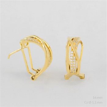 Boucles d'oreilles en Argent