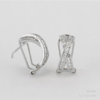 Boucles d'oreilles en Argent