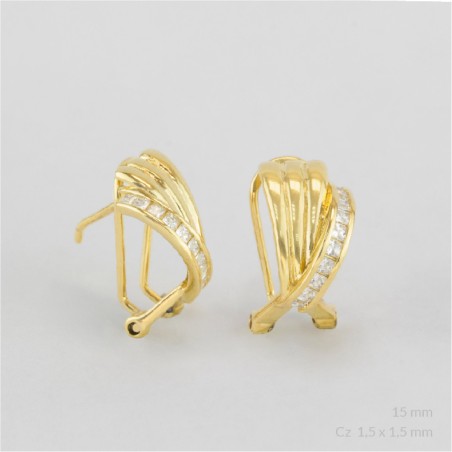 Boucles d'oreilles en Argent