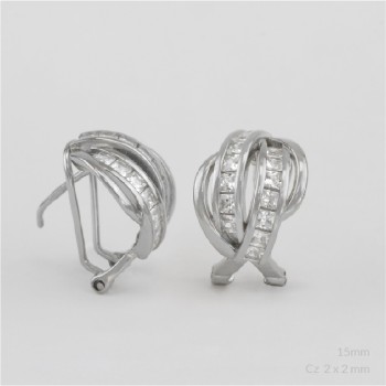 Boucles d'oreilles en Argent