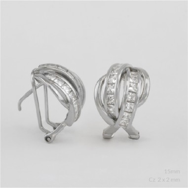 Boucles d'oreilles en Argent