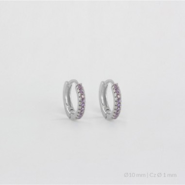 Argolas en Prata Esterlina | Ø10 mm