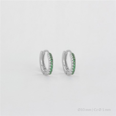 Argolas en Prata Esterlina | Ø10 mm