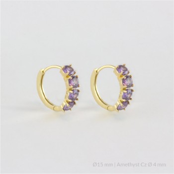 Boucles d'oreilles en...