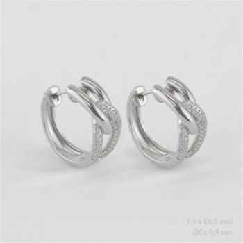 Pendientes de Plata de Ley