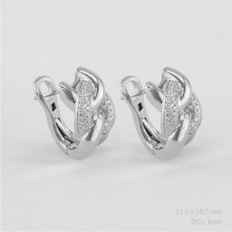 Boucles d'oreilles en Argent