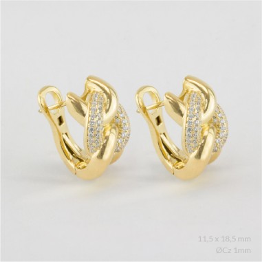 Boucles d'oreilles en Argent