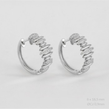 Boucles d'oreilles en Argent