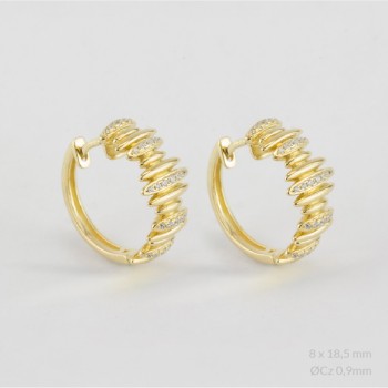 Brincos de Prata Esterlina