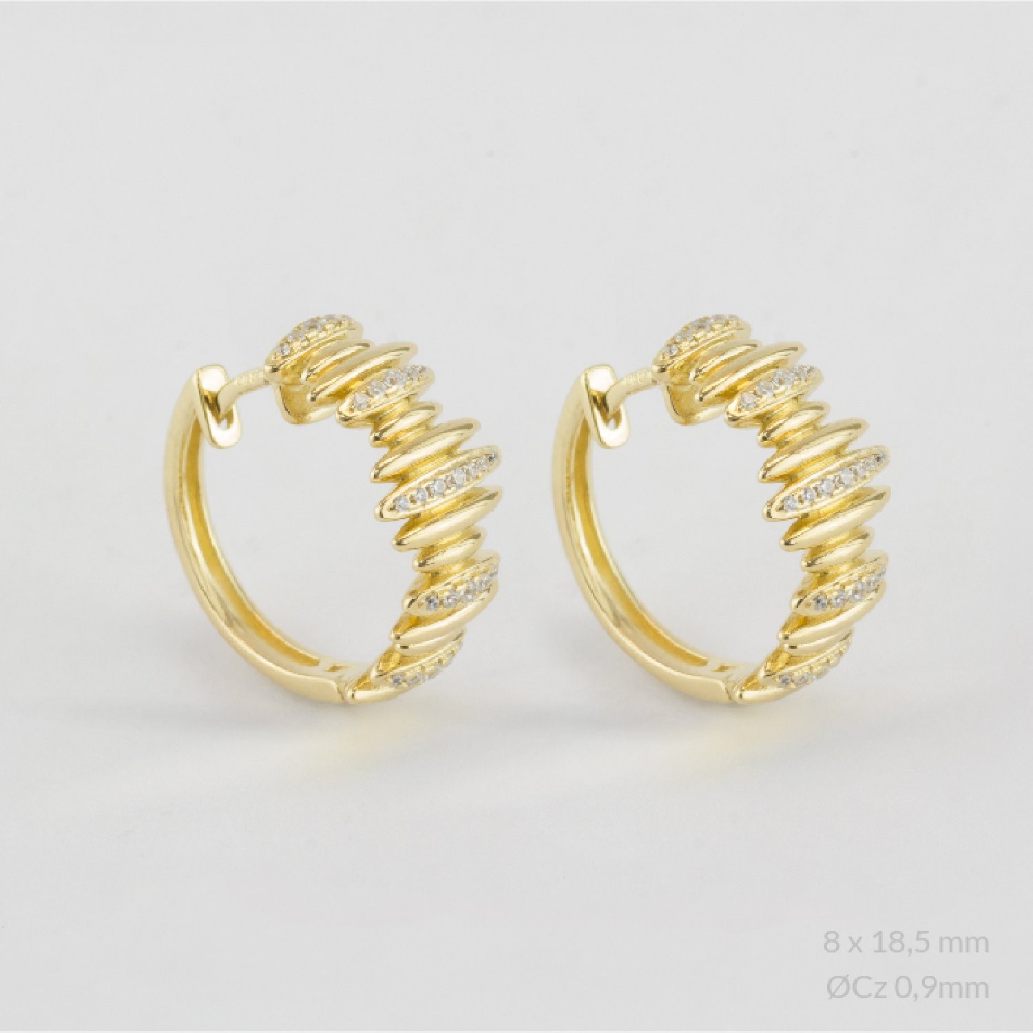 Pendientes de Plata de Ley