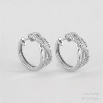 Pendientes de Plata de Ley