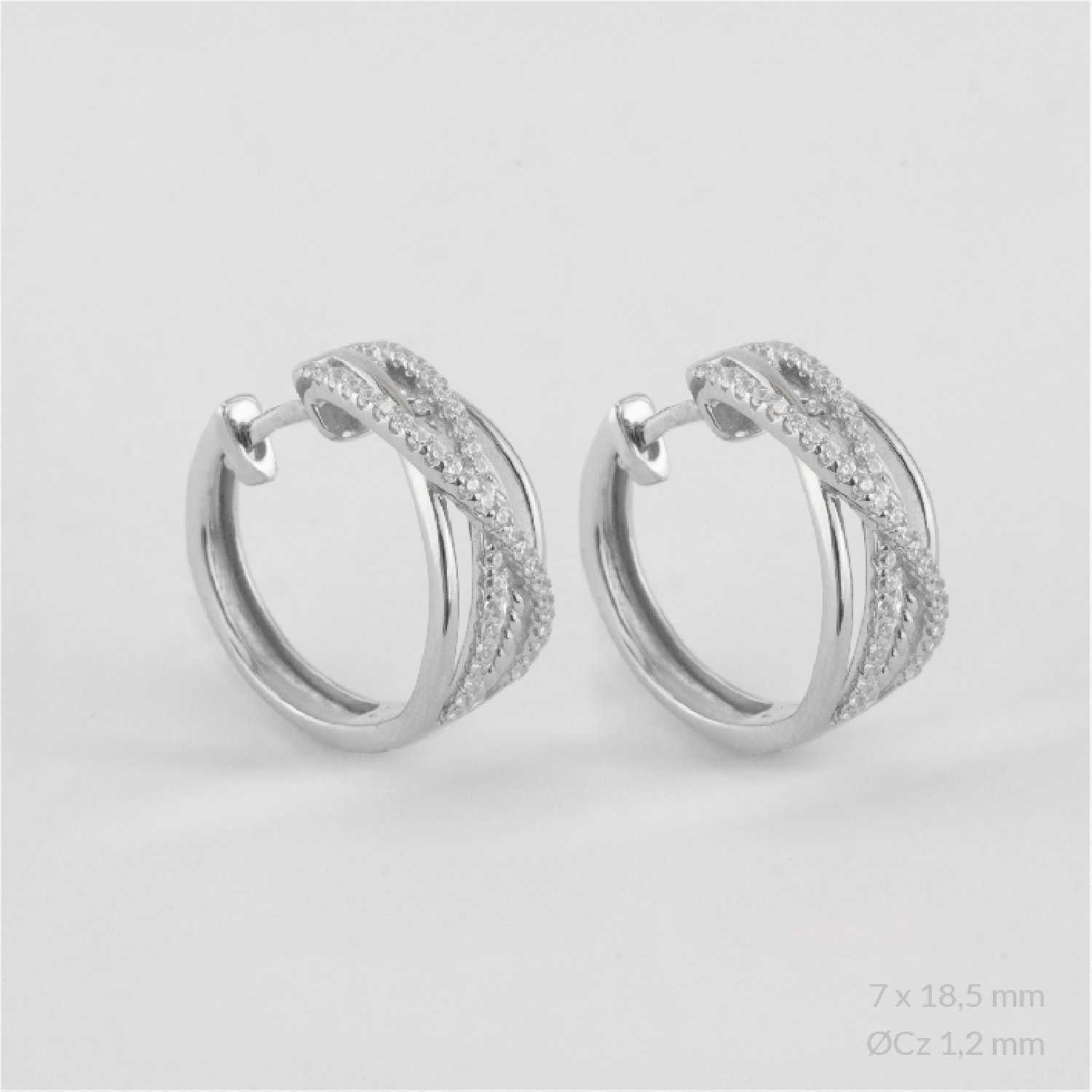 Pendientes de Plata de Ley