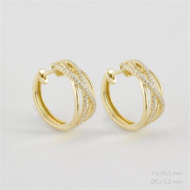 Brincos de Prata Esterlina