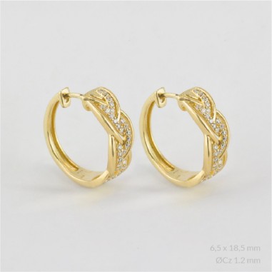 Brincos de Prata Esterlina