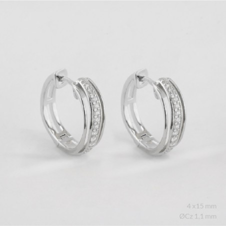 Boucles d'oreilles en Argent