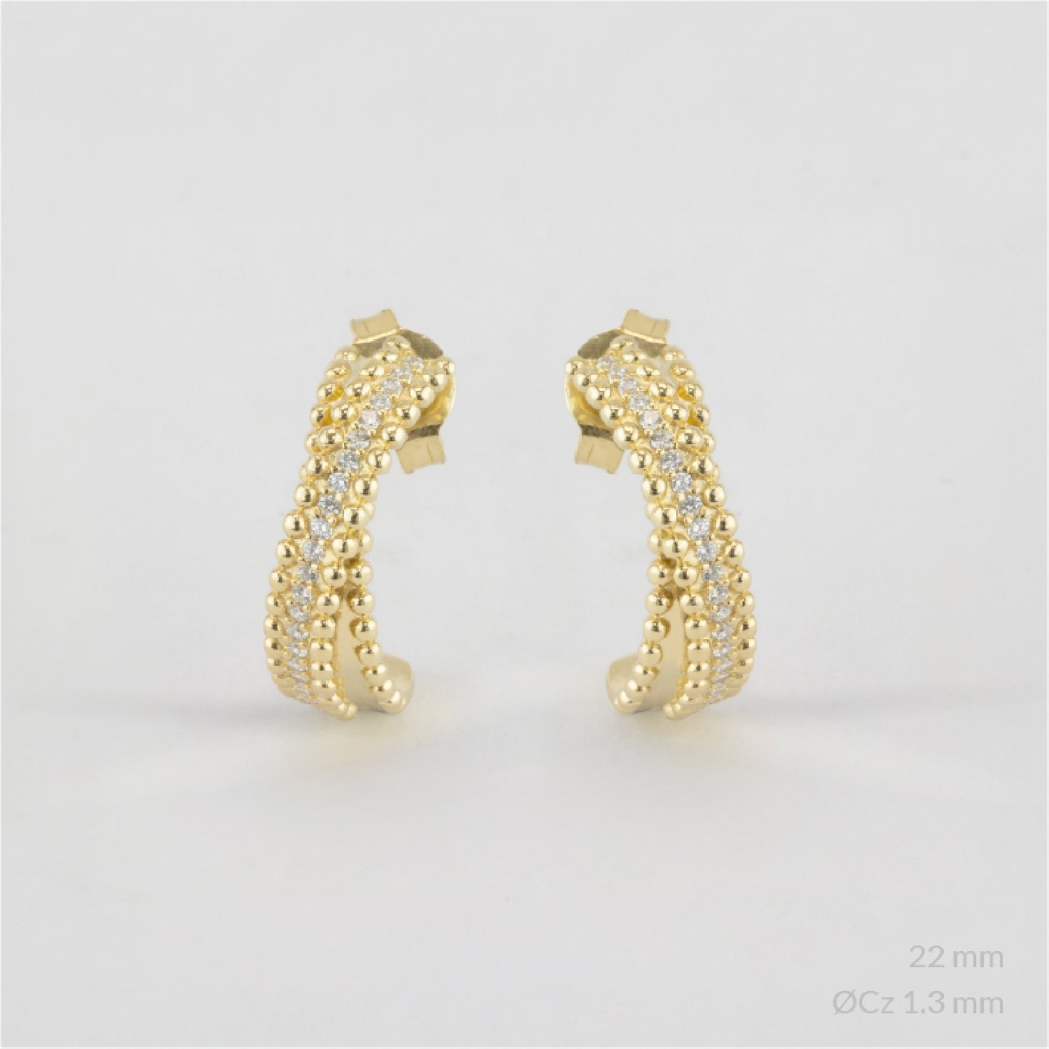 Pendientes de Plata de Ley