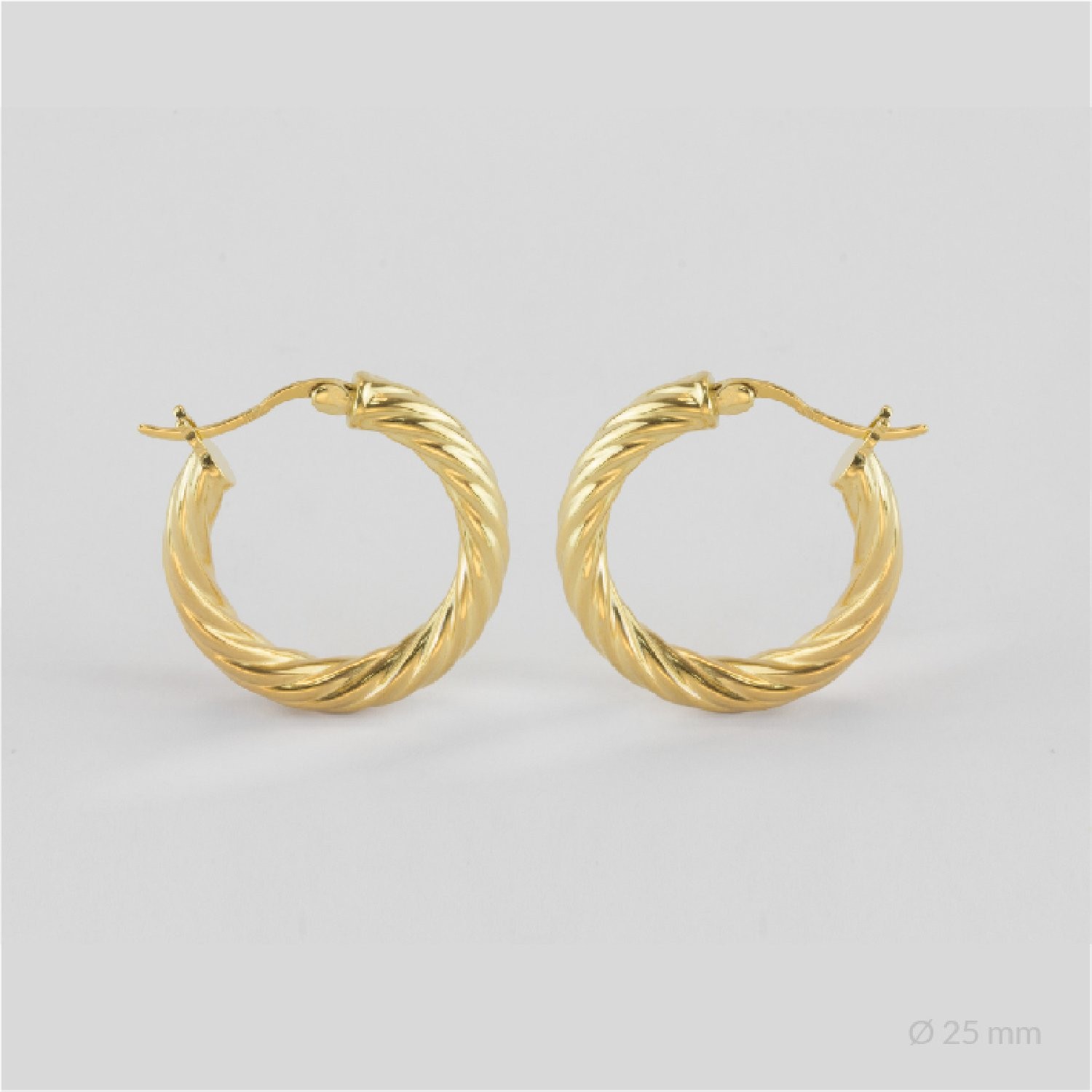 Aros de Plata de Ley | Ø25 mm