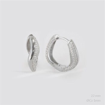 Boucles d'oreilles en Argent