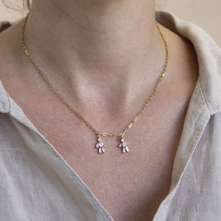 Gargantilla de Plata de Ley | Niño Niña