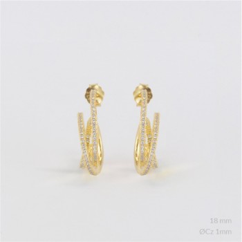 Pendientes de Plata de Ley 