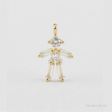 Sterling Silver Charm | Girl