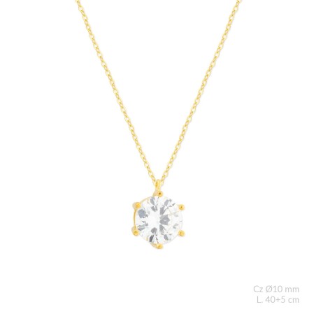 Gargantilla de Plata de Ley | Ø10 mm