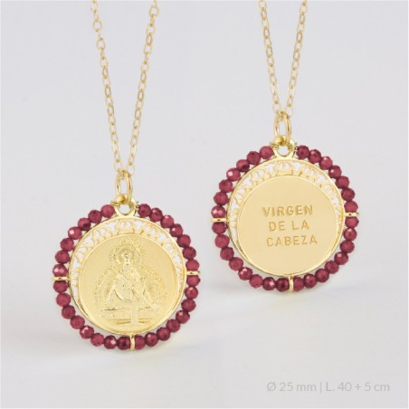 Gargantilla de Plata de Ley | Virgen de la Cabeza
