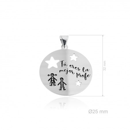 Pendentifs Argent lisse
