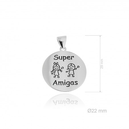 Pendentifs Argent lisse