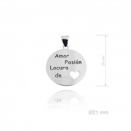 Pendentifs Argent lisse