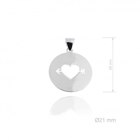 Pendentifs Argent lisse