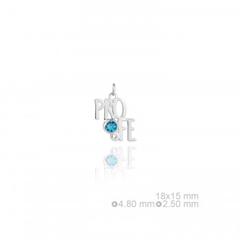 Silver pendants with Cubic...