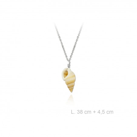 Silver Necklaces with Mother of Pearl 