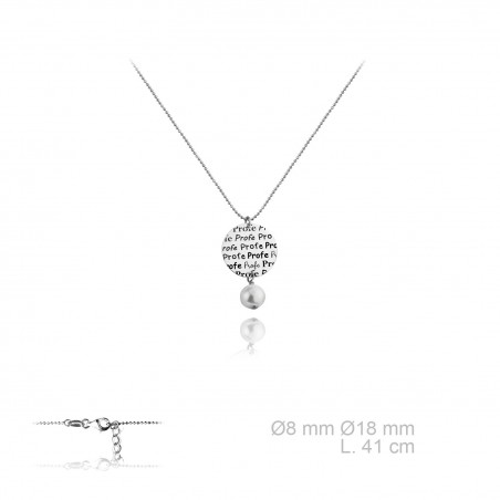 Gargantilla Profe perla