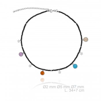 Garg. Negra P. Color Estrellas