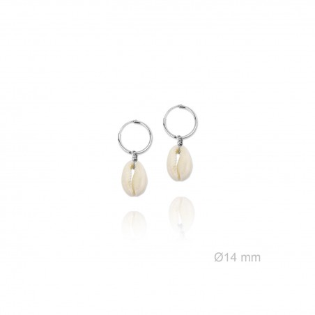 Silver Earrings with Mother of Pearls