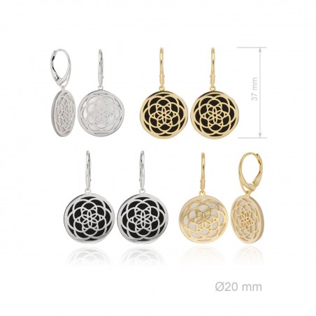 Boucles d'oreilles Nacre