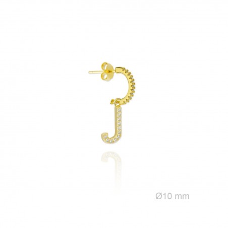 Brincos de Prata Esterlina | J