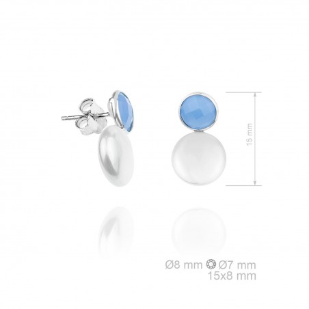 Boucles d'oreilles en Argent