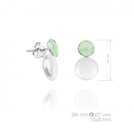 Boucles d'oreilles en Argent