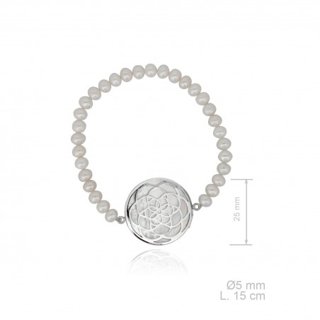 Pulseiras Pérola/Gema