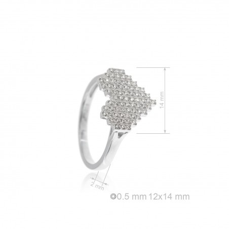 Sortija Corazón Circ