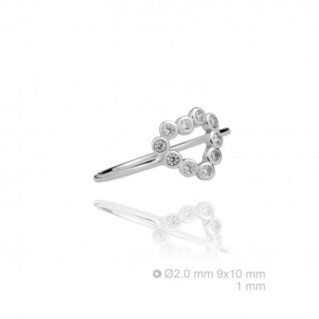 Sortija Corazon Circ.