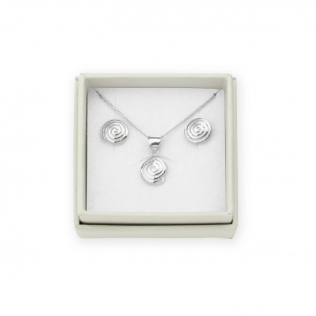 Ensemble en argent sterling