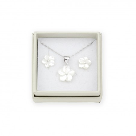 Ensemble en argent sterling